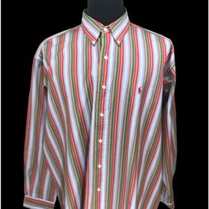 Ralph Lauren 2XL button down dress shirt.